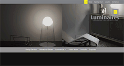 Desktop Screenshot of luminaires.co.im