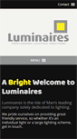 Mobile Screenshot of luminaires.co.im